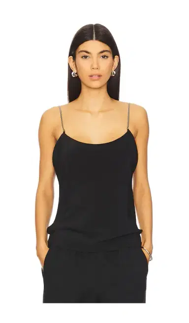 St. Agni Fine Chain Silk Cami Top | Thumbnail 1