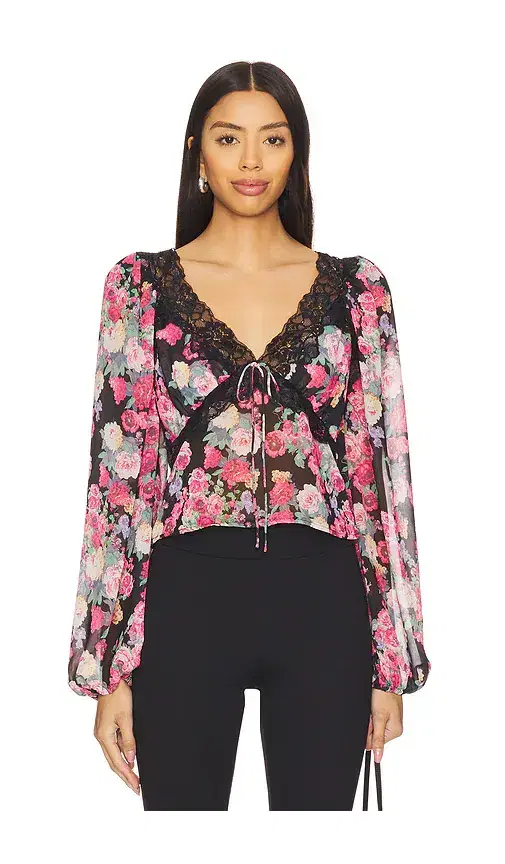 For Love & Lemons Clarisse Top