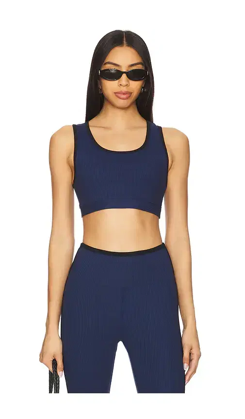 YEAR OF OURS Ribbed Two Tone Gym Bra