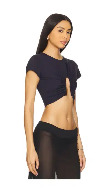 susana monaco Upside Down U Wire Ss Top | Thumbnail 2 susana monaco Upside Down U Wire Ss Top | Thumbnail 2