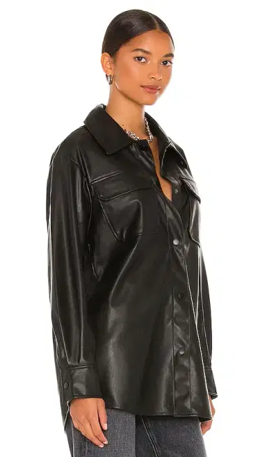 Steve Madden Faux Good Measure Shacket | Thumbnail 2 Steve Madden Faux Good Measure Shacket | Thumbnail 2