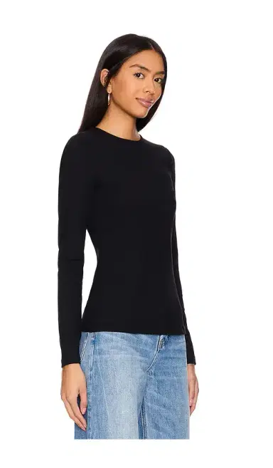 Susana Monaco Crew Neck Long Sleeve Top | Thumbnail 2