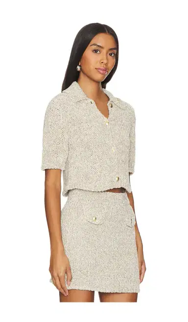 Asta Resort Morgan Polo Cardigan | Thumbnail 2