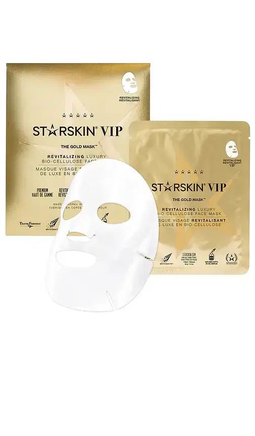 STARSKIN VIP The Gold Bio-Cellulose Second Skin Face Mask