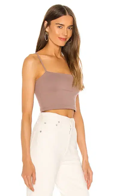 susana monaco Thin Strap Crop Tank | Thumbnail 2