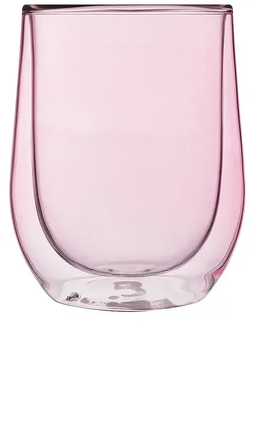 Corkcicle Glass Stemless Cup Double Pack