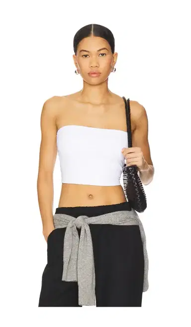 susana monaco Strapless Crop Top | Thumbnail 1