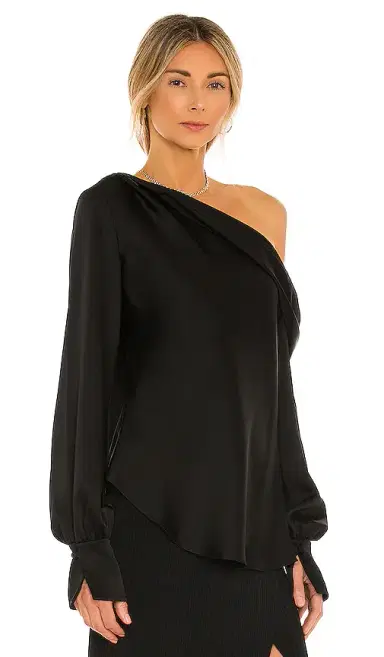 Simkhai Alice One Shoulder Top | Thumbnail 2 Simkhai Alice One Shoulder Top | Thumbnail 2