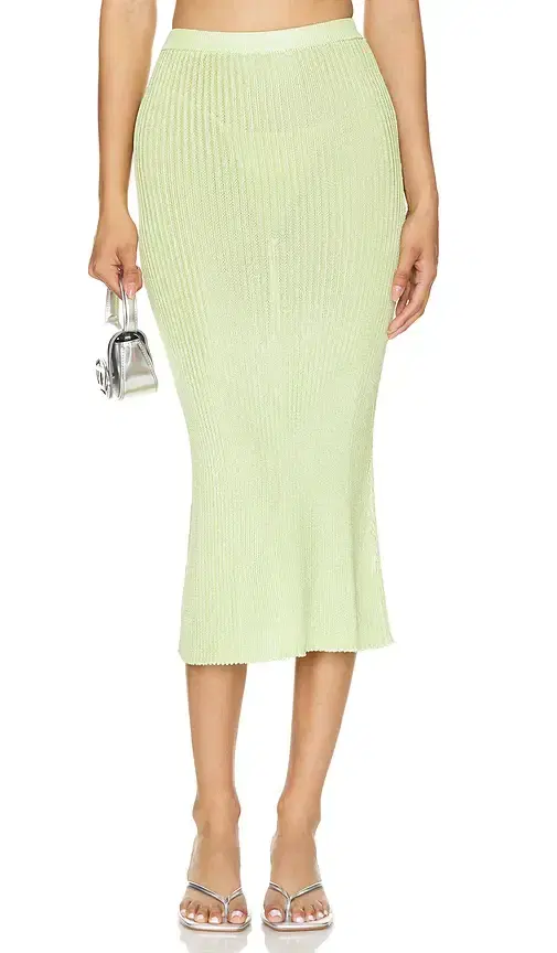 Ribbed Skirt