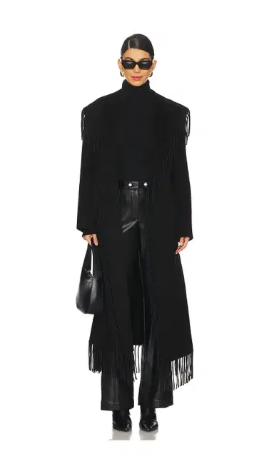 Simkhai Carrie Fringe Robe Coat | Thumbnail 1