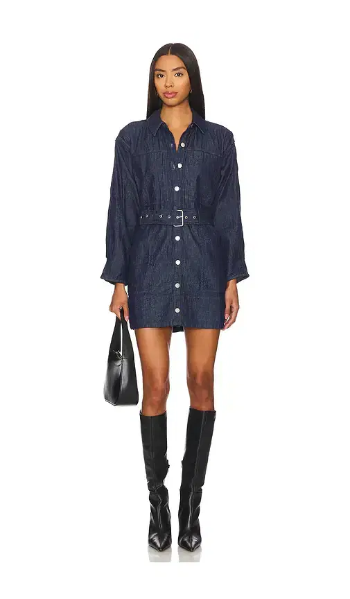 Free People x REVOLVE Esme Mini Dress In Dark Shadow