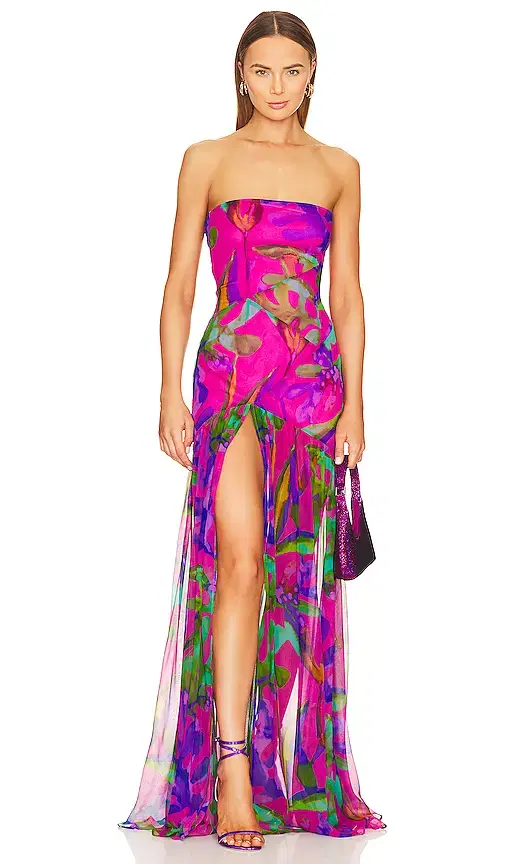 retrofete Nicole Silk Dress