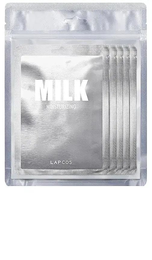 LAPCOS Milk Daily Skin Mask 5 Pack