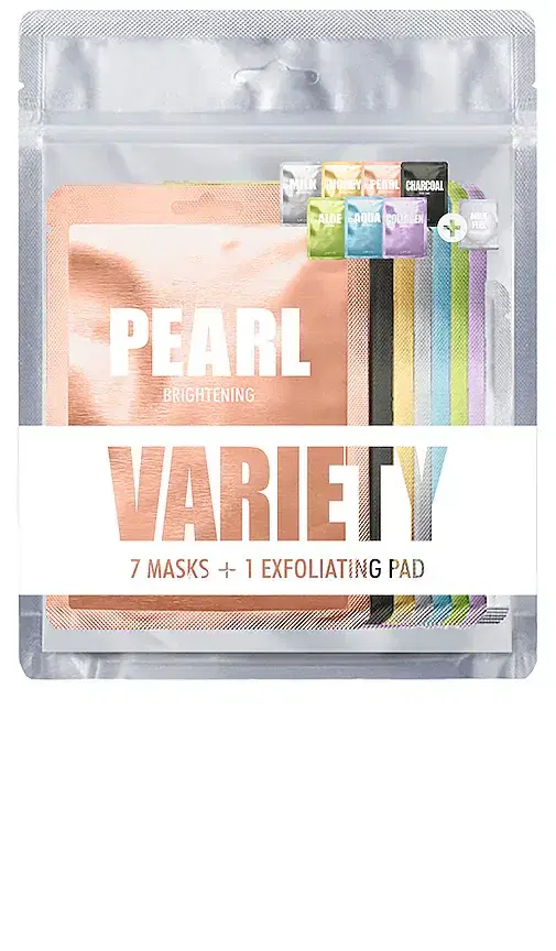 LAPCOS 7 Mask Variety Pack 1 + Exfoliating Pad
