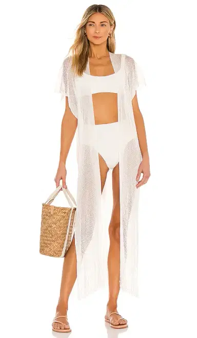 Luli Fama Fringe Caftan | Thumbnail 1 Luli Fama Fringe Caftan | Thumbnail 1