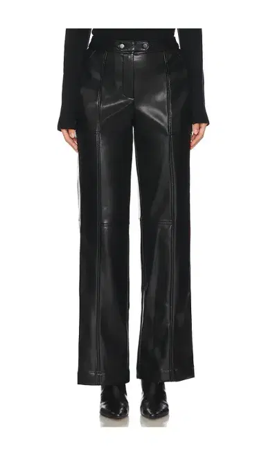 SIMKHAI Mackenzie Faux Leather Pant | Thumbnail 1
