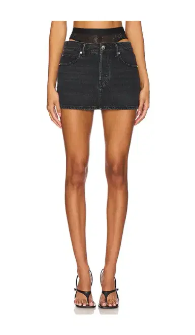 Alexander Wang Mini Skirt Prestyle Hotfix Mesh Undie | Thumbnail 1 Alexander Wang Mini Skirt Prestyle Hotfix Mesh Undie | Thumbnail 1