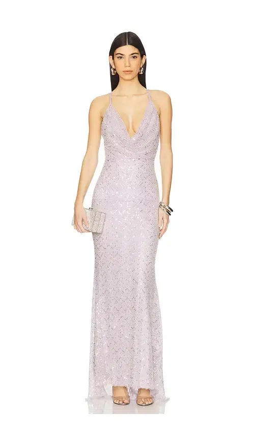 Michael Costello x REVOLVE Amaranta Embellished Gown