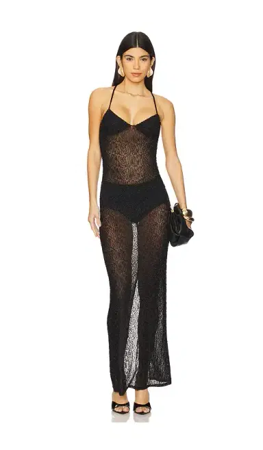 Michael Costello x REVOLVE Amelie Embellished Maxi Dress | Thumbnail 1