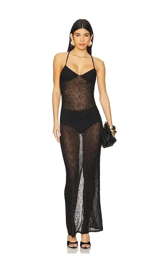 Michael Costello x REVOLVE Amelie Embellished Maxi Dress