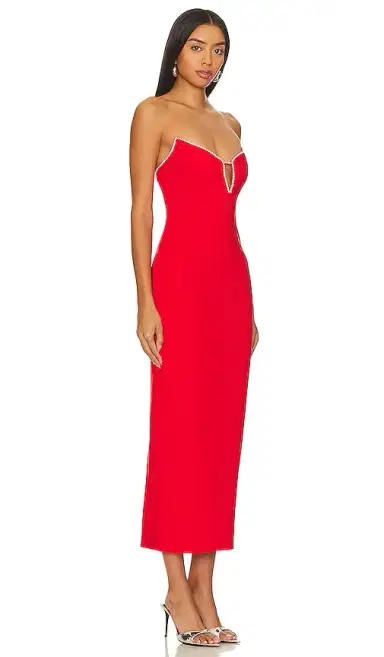 Runaway The Label Bec Midi Dress | Thumbnail 2
