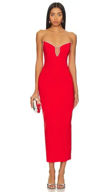 Runaway The Label Bec Midi Dress | Thumbnail 1