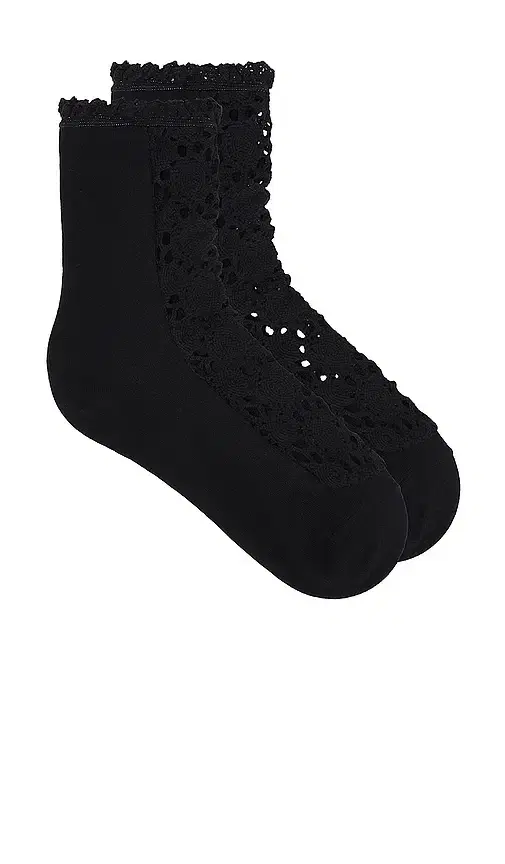 Rubies Crochet Socks