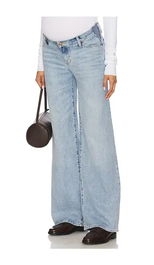 Hatch The Maternity Wide Leg Jeans