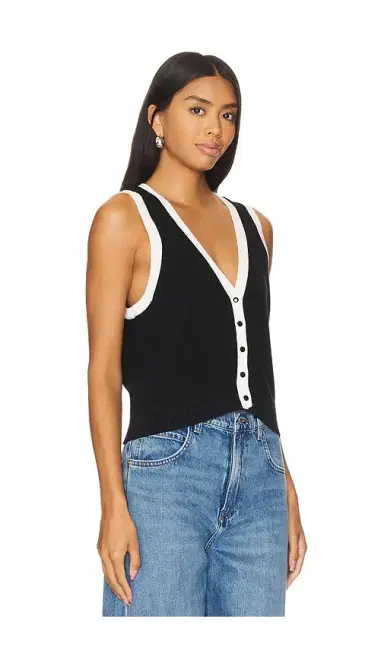 525 America Claudia Button Shaker Vest | Thumbnail 2