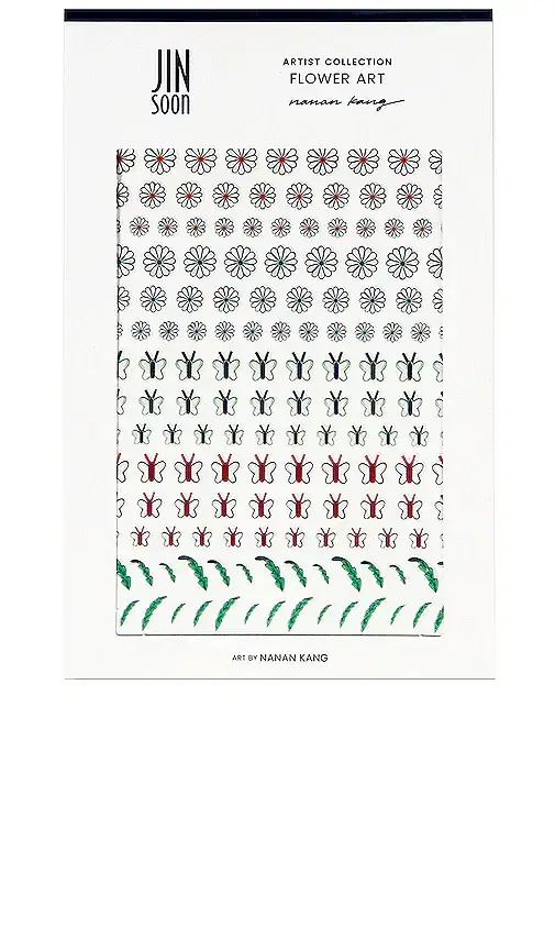 JINsoon Flower Nail Art Applique