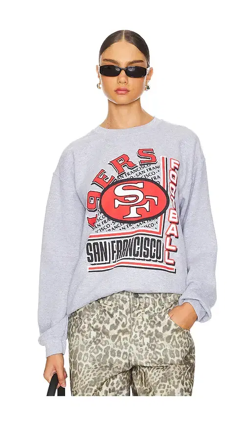 Junk Food 49ers Backfield Crewneck