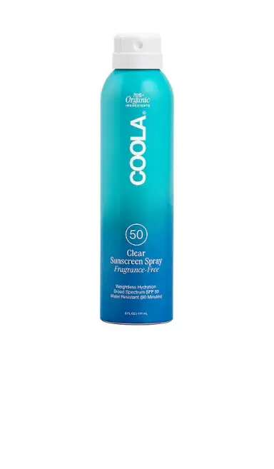 COOLA Classic Body Organic Fragrance-Free Sunscreen Spray SPF 50 | Thumbnail 1