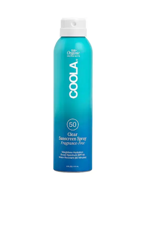 COOLA Classic Body Organic Fragrance-Free Sunscreen Spray SPF 50