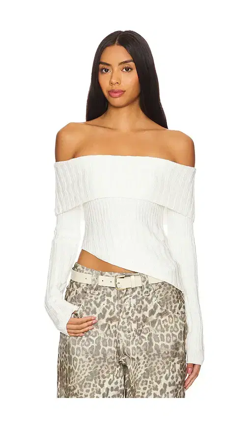 Regina Off Shoulder Sweater