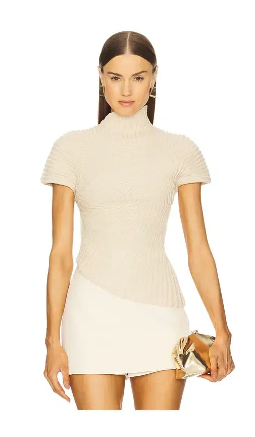 Cult Gaia Annemie Knit Top