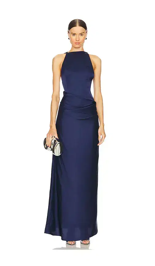 Ceren Ocak Satin Dress
