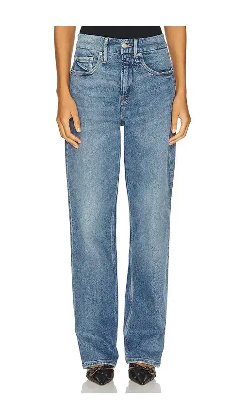 Good American Good 90s Straight Leg Jeans