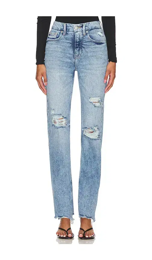 Good American Good Icon Straight Jeans