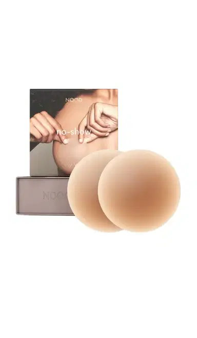 NOOD No-show Reusable Round Nipple Covers 3 Inch | Thumbnail 1 NOOD No-show Reusable Round Nipple Covers 3 Inch | Thumbnail 1