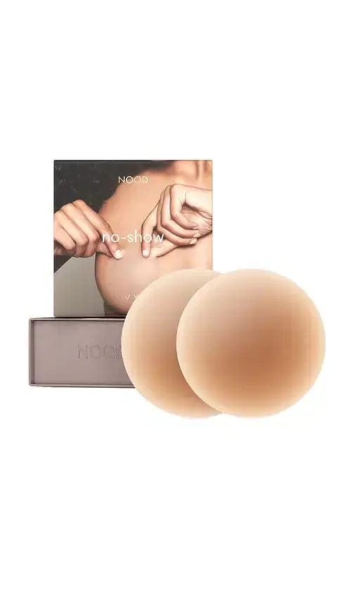 NOOD No-show Reusable Round Nipple Covers 3 Inch
