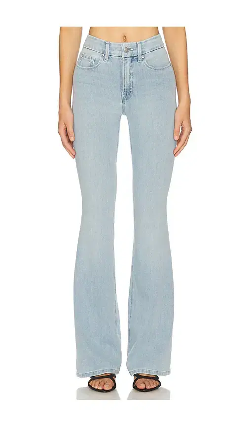 Good American Good Legs Flare Jeans