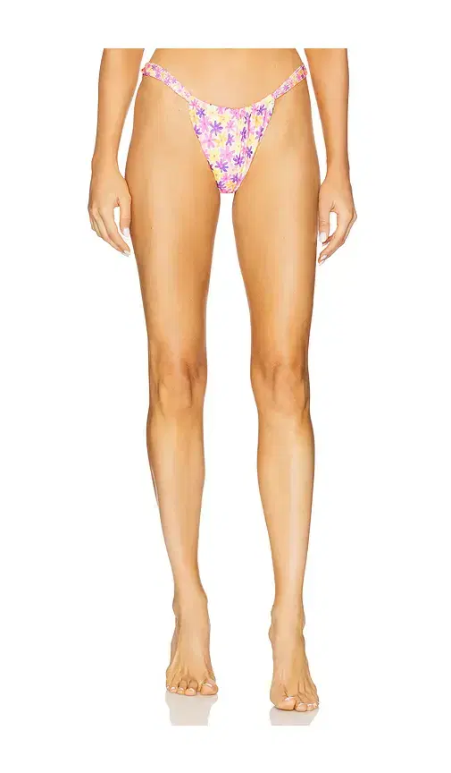 Kulani Kinis Ruched Thong Bikini Bottom