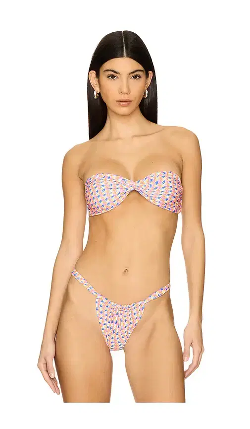 Kulani Kinis Twist Bandeau Bikini Top