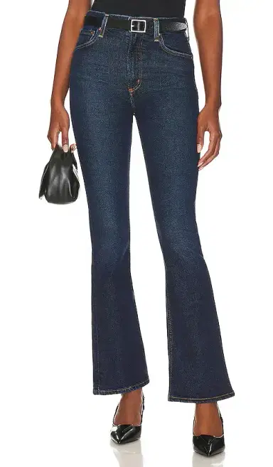 AGOLDE Nico High Rise Slim Boot Jeans | Thumbnail 1