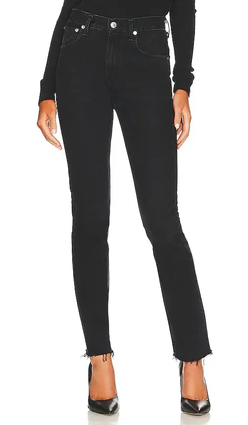 Cherie High Rise Straight Jeans