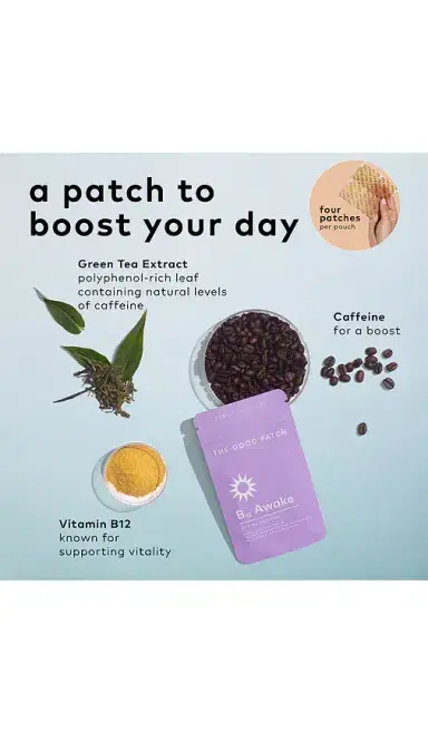 The Good Patch B12 Awake Plant Patch 4 count | Thumbnail 2