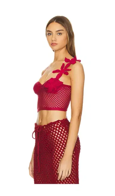 Agua Bendita X Revolve Ziah Crop Top | Thumbnail 2