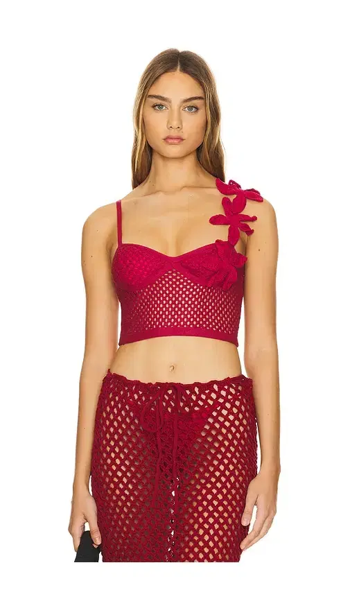 Agua Bendita X Revolve Ziah Crop Top