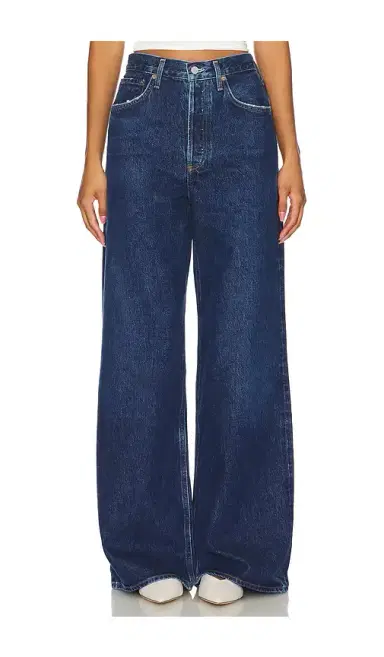 AGOLDE Dame High Rise Wide Leg Jeans | Thumbnail 1