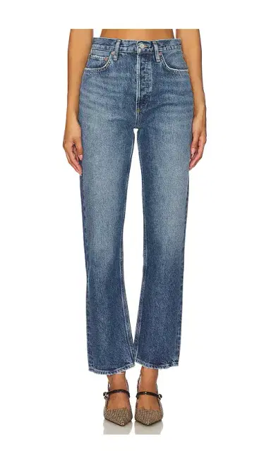 AGOLDE 90s Pinch Waist High Rise Straight Jeans | Thumbnail 1